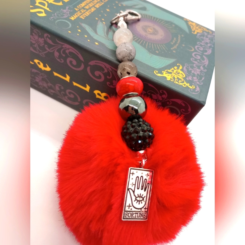 Tarot Card Fortune Keychain Bag Charm